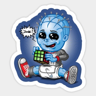 Solving the cube Sticker